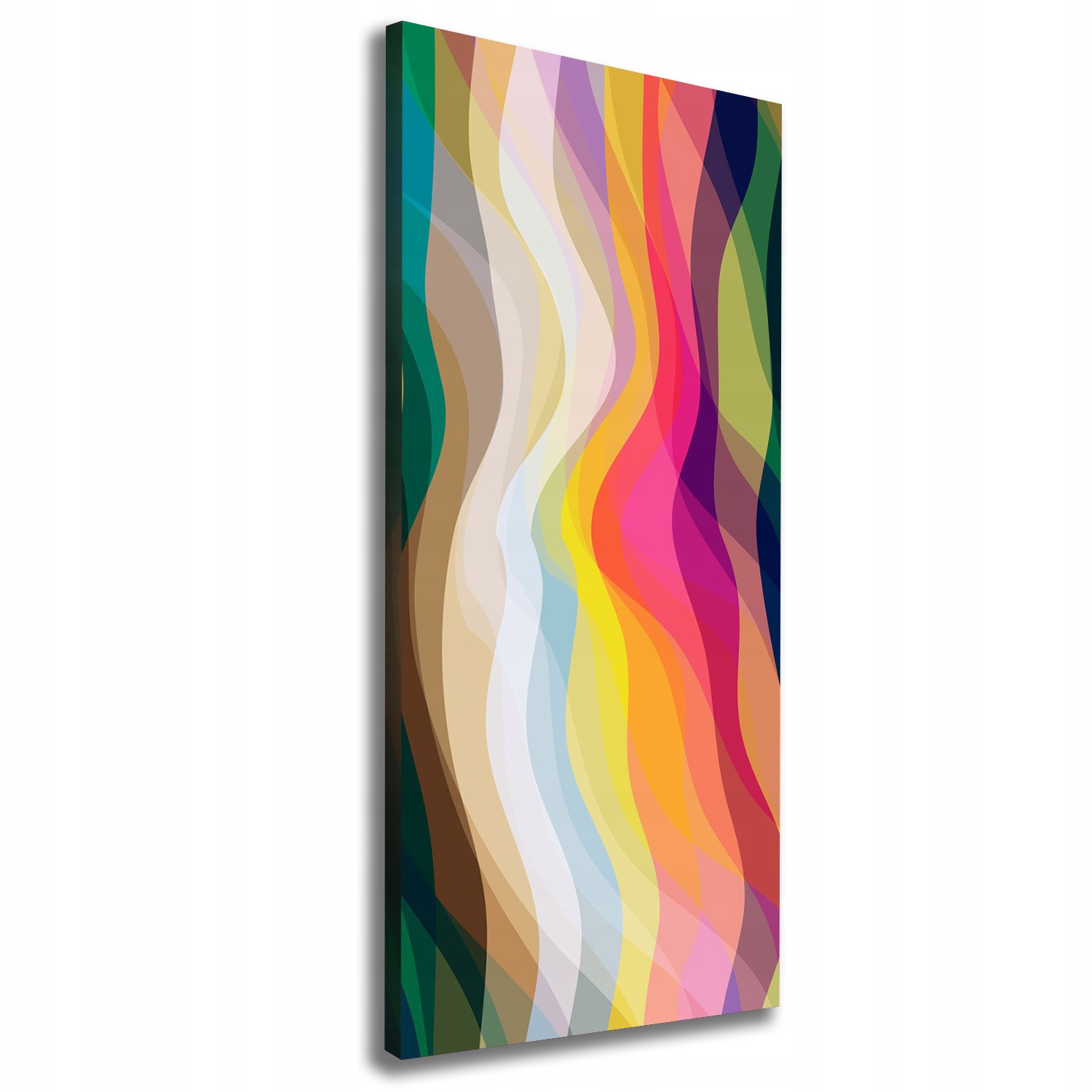 Fotoobraz obraz na plátně Abstrakce vlny 50x125 cm