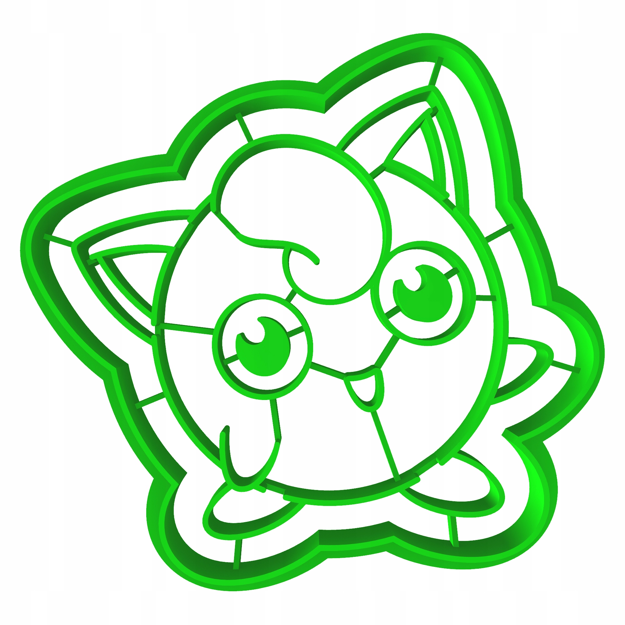 

Foremka Wykrawacz ciastek Pokemon Jigglypuff 1 8cm