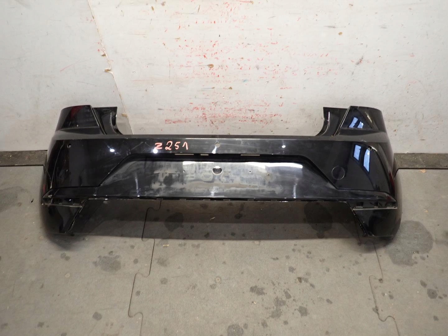 bumper rear part rear SEAT IBIZA V 17- HB 6F0807421D