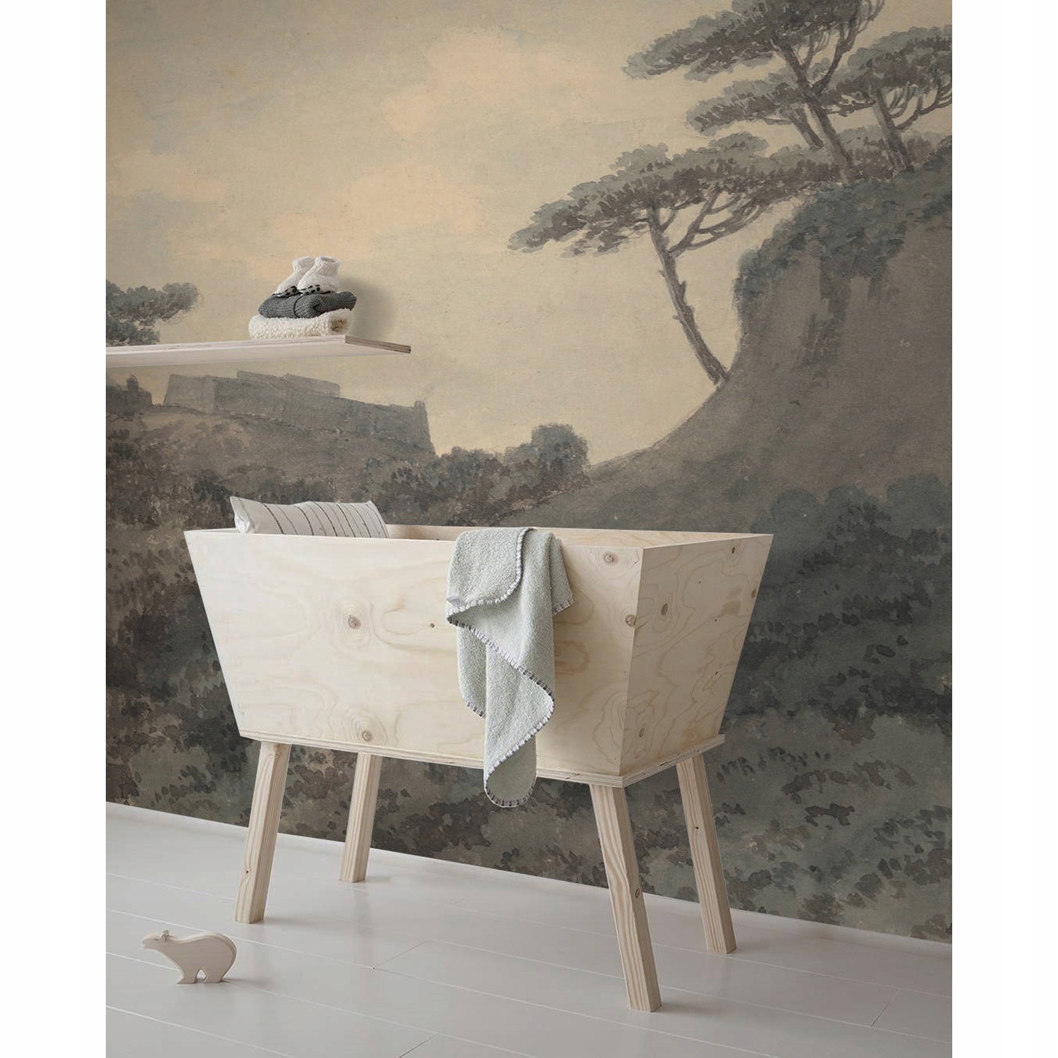 

Fototapeta ścienna Krajobraz styl vintage 416x254