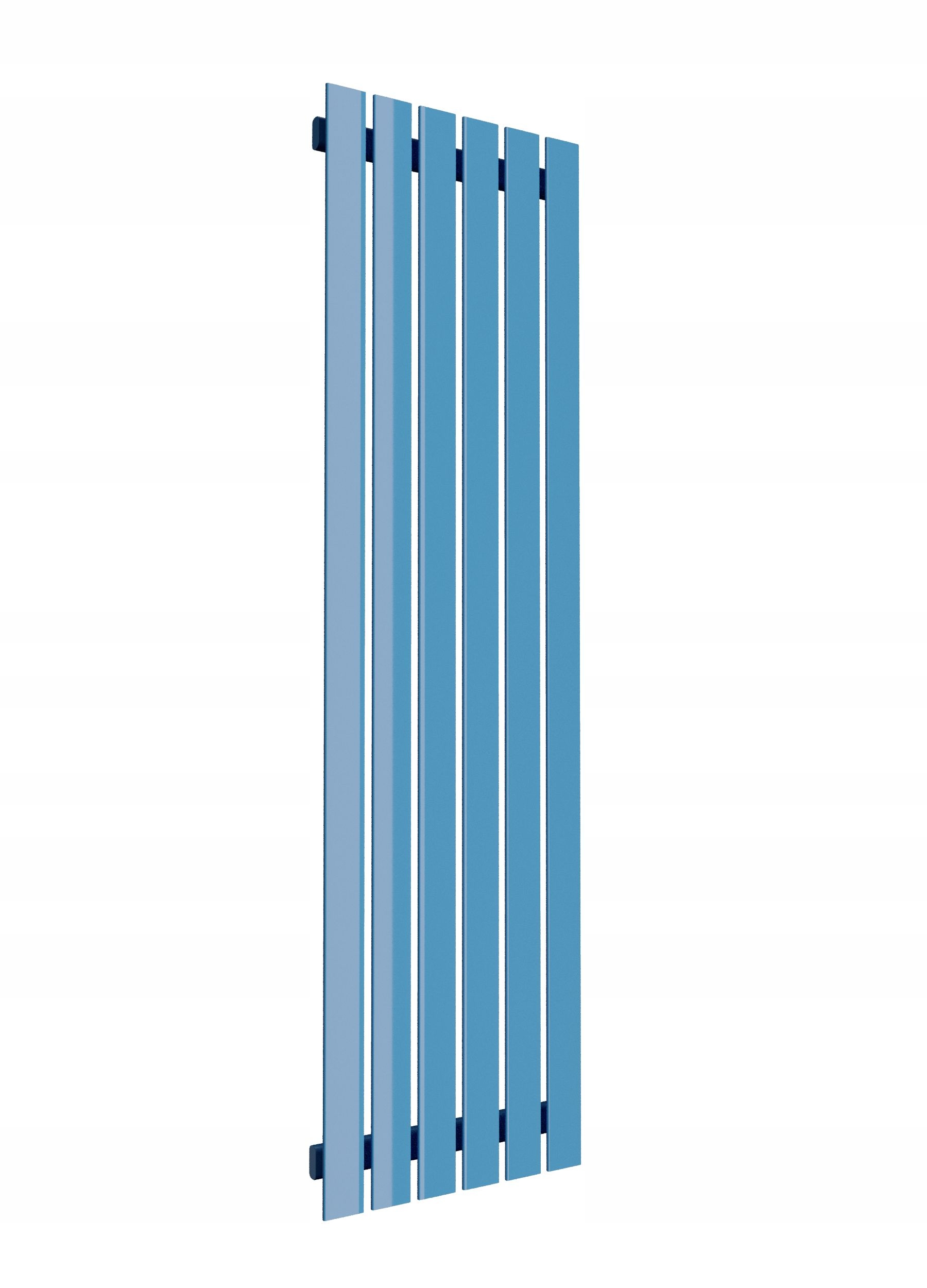 Dekoratívny radiátor s panelom 120x45 Modrý