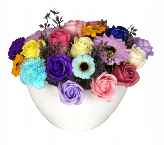 

Bukiet Kwiaty Mydlane Flower Box Mydło