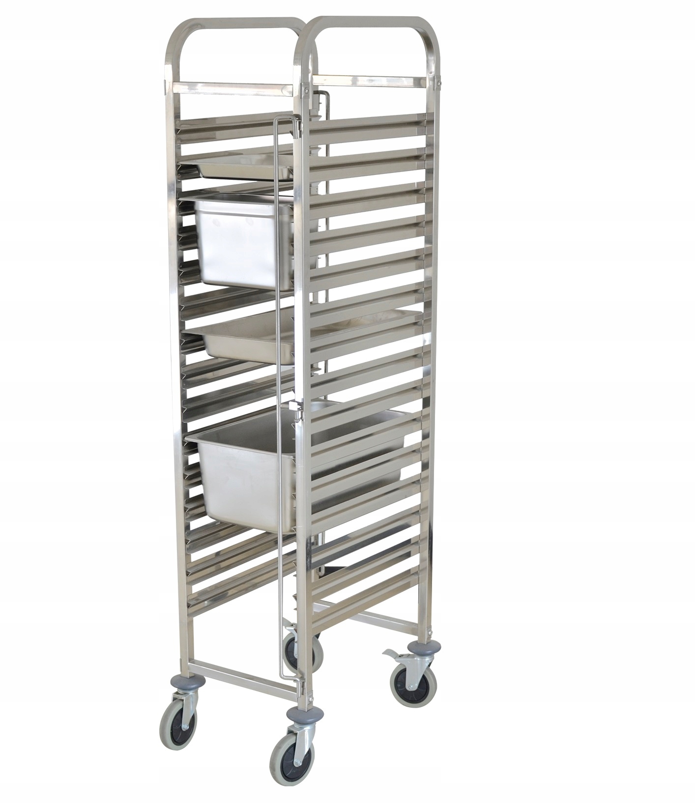 WÓZEK TRANSPORTOWY 15XGN 1/1 WZMACNIANY STALOWY 38X55X173,5 CM PRESTONA