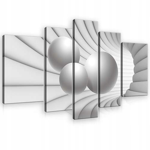 Obraz 170x100 Abstrakcia geometria sféra tunel hĺbka priestor minimalizmus