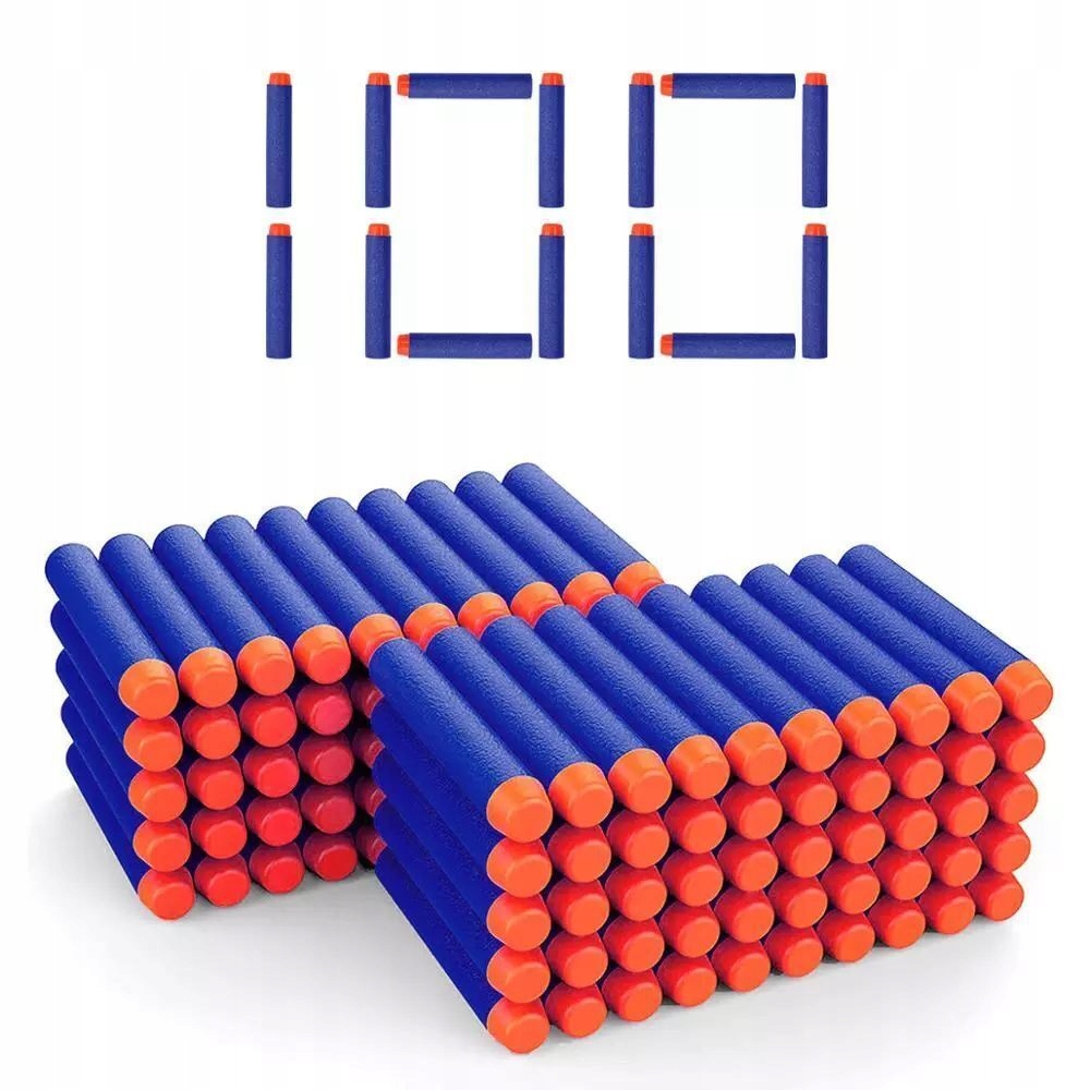 

100 szt Strzałki Do Nerf Wyrzutnia Pociski Karabin