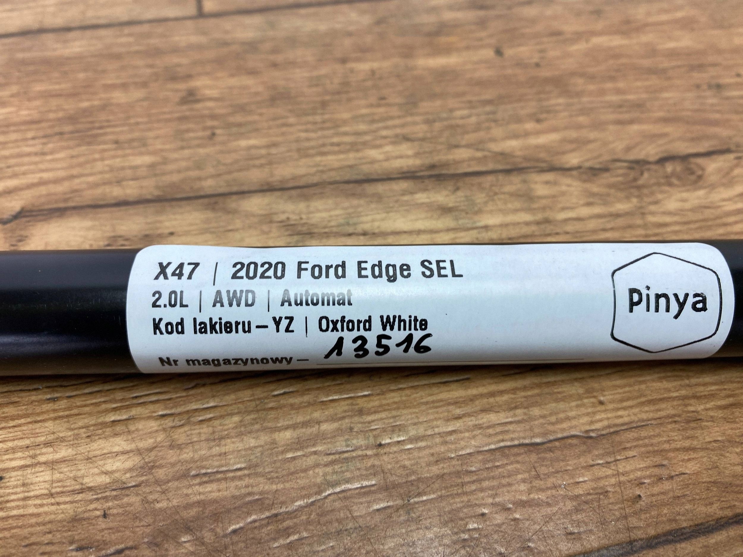 damper bonnet boot Ford Edge II 2019+