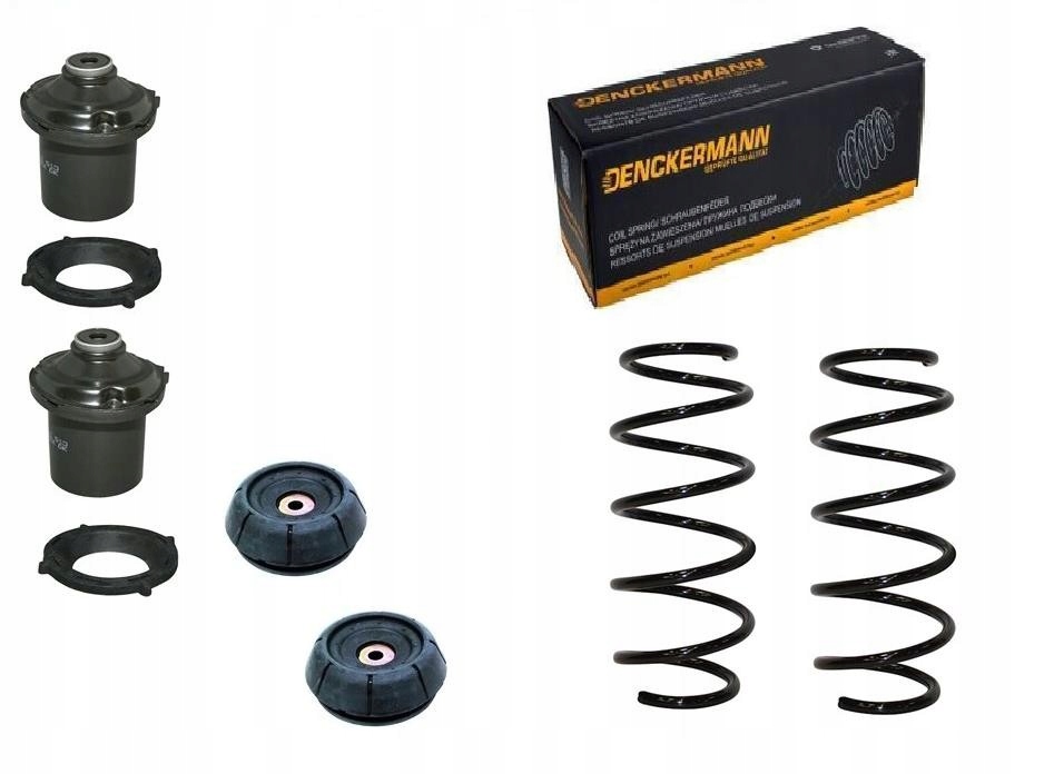 Pružiny Podložky Opel Combo C 1.4 1.6 2001-2012 Přední Sada 2KS Silné Hd