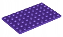 

Lego 3033 Płytka 6x10 fioletowa Nowa (8g)