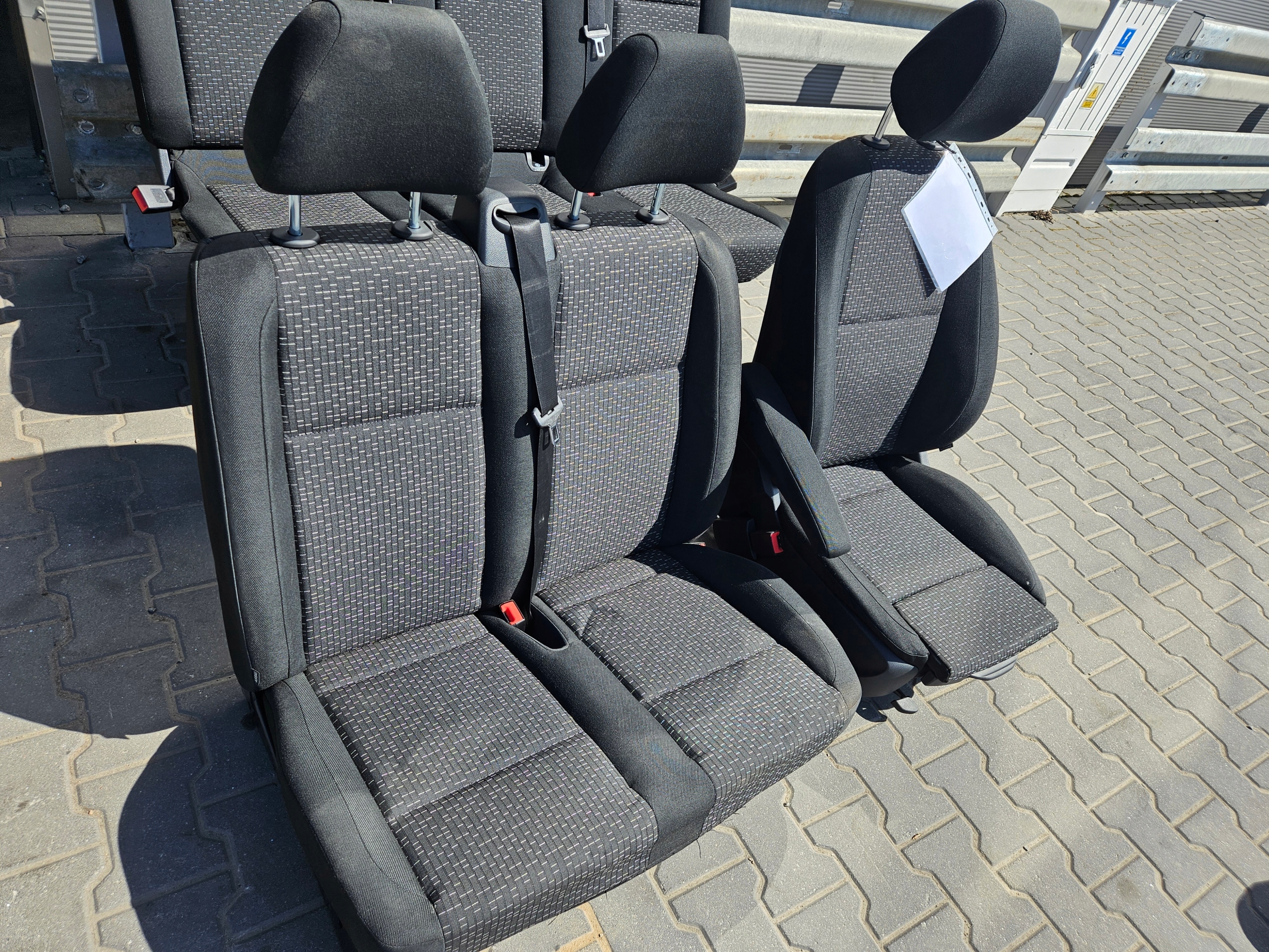 KOMPLET Sitze MERCEDES VITO W447 BRYGADOWKA 6os