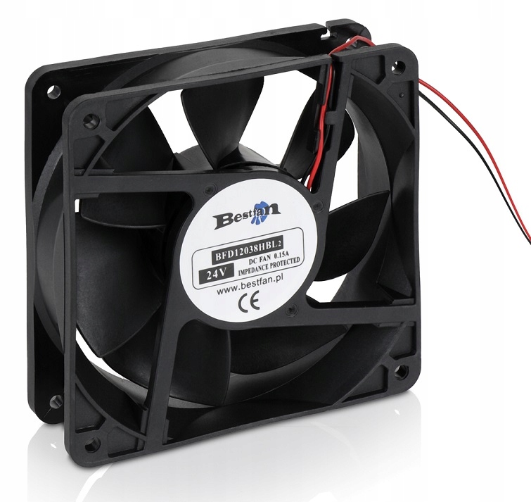 

Wentylator Bestfan 120x120x38mm 24V Do Spawarki