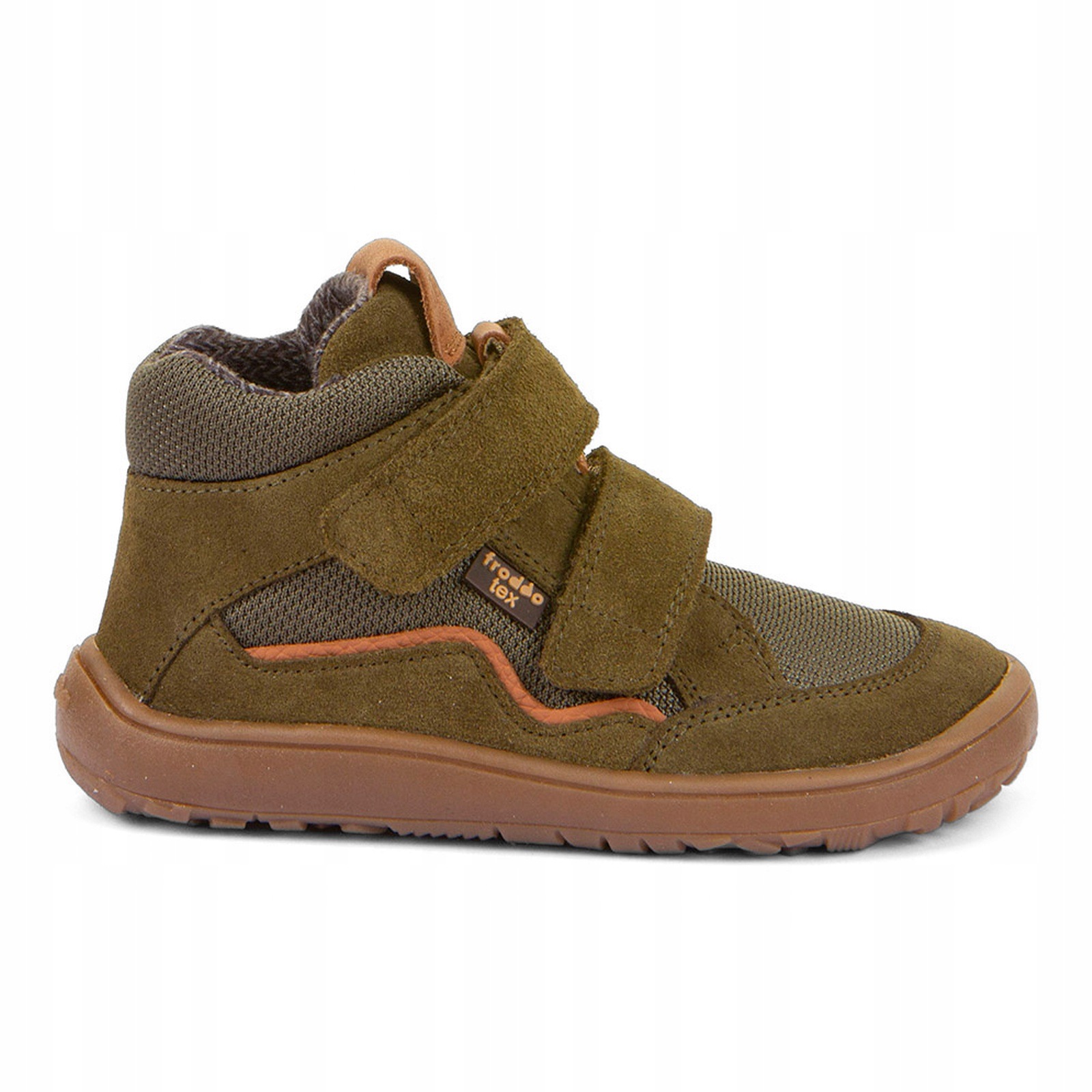 Buty barefoot na rzepy przejściowe dziecięce Froddo Tex Autumn Olive 23
