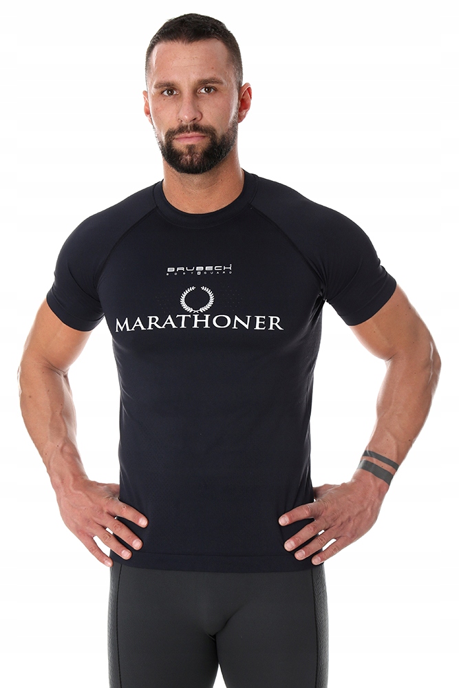 Termoaktywna oddychające koszulka męska Brubeck RunningAir Pro S Kod producenta SS13280