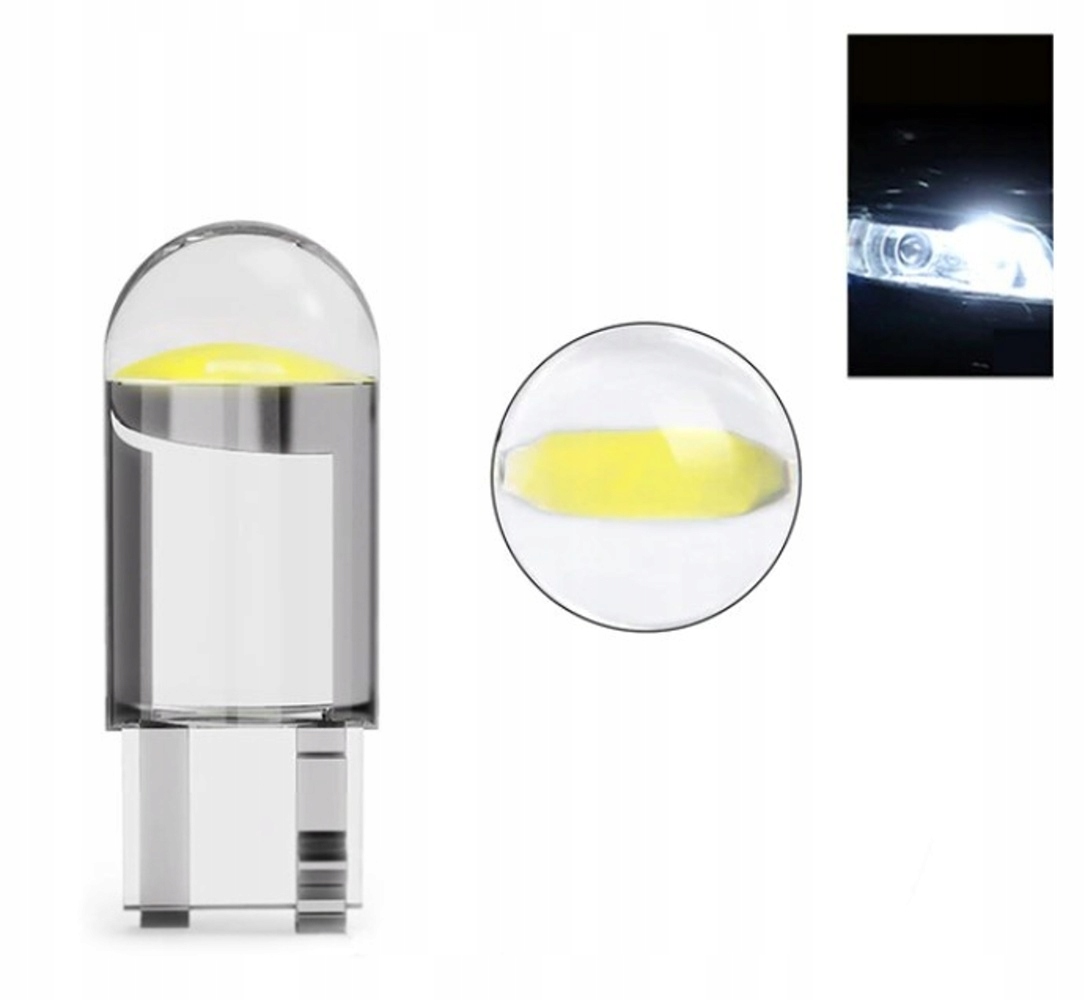 żarówka LED T10 12V CANBUS 150lm W5W, W3W Model 483