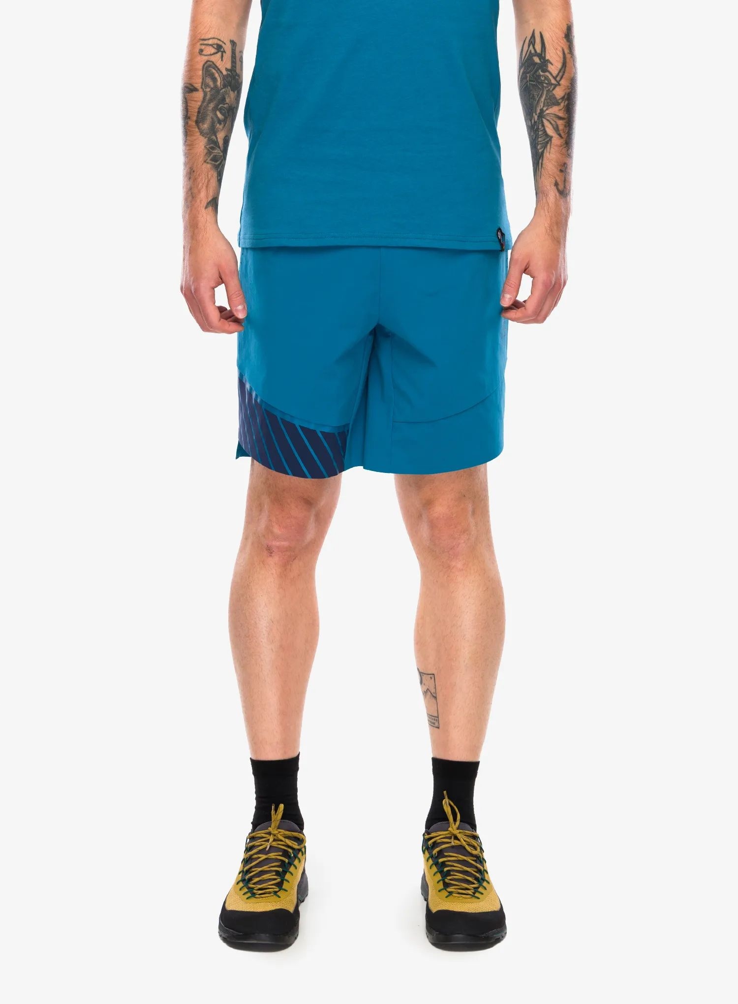 Spodenki wspinaczkowe La Sportiva Comp Short lake/night sky S