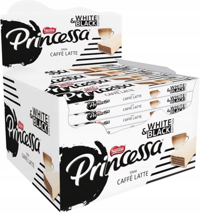 Vafel Princessa Longa Caffe Latte 40g/30 kusů