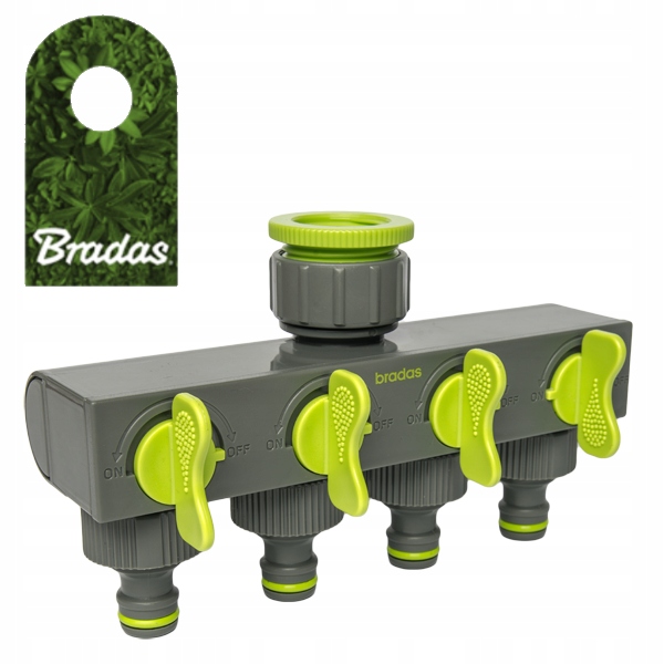 

Rozdzielacz 4-drożny z zaworami LE-3033 Bradas