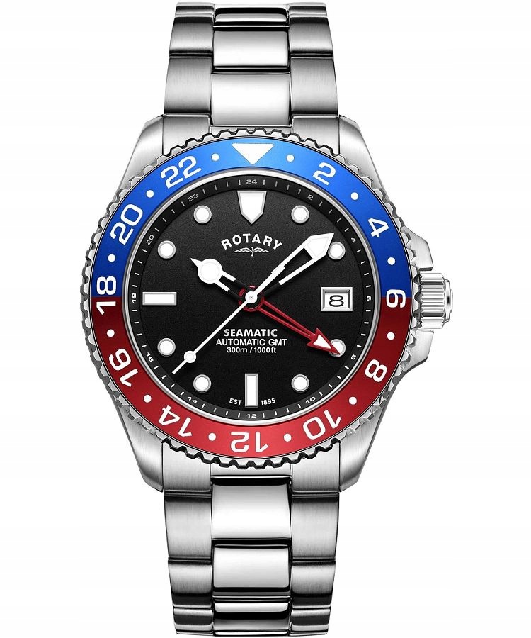 Pánské hodinky Rotary Seamatic Gmt Automatic