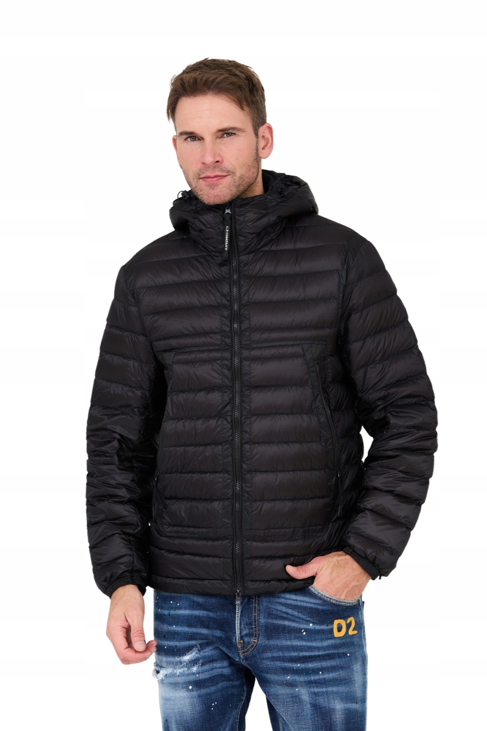 C.p. Company Černá bunda Medium Jacket Water Resistant 52