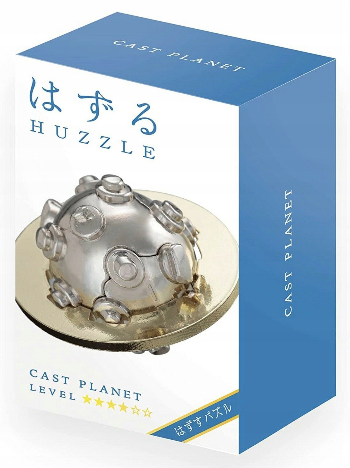 Hanayama Łamigłówka Huzzle Cast Planet poziom 4/6 Stan opakowania oryginalne