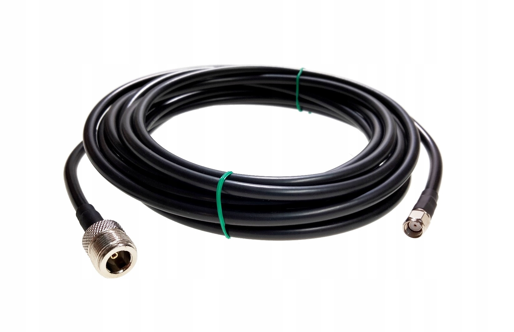 Kabel antenowy Przewód 50 ohm N gniazdo RP SMA 10m