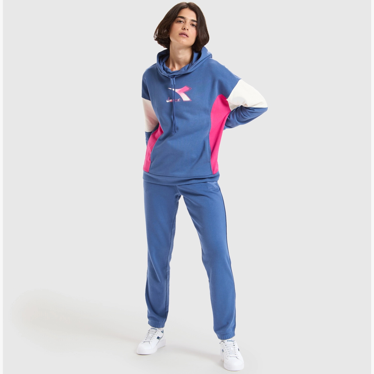 Bluza damska DIADORA L.HOODIE LUSH Rękaw długi rękaw