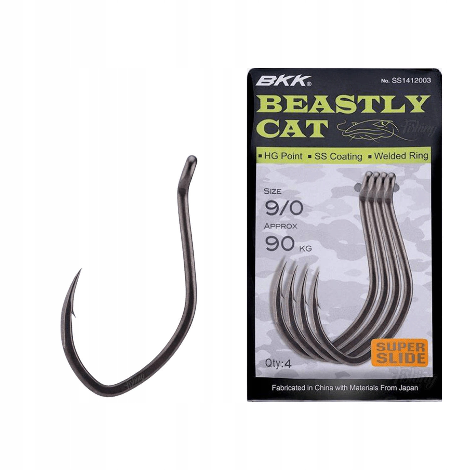 Haki sumowe Bkk Beastly Cat rozmiar 5/0, op. 6szt