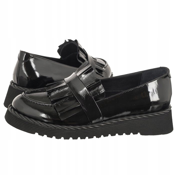 Dámské boty Mokasíny Venezia Černé 1700219 R89