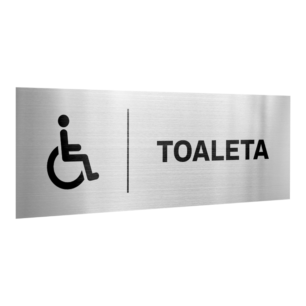 

Tabliczka na drzwi toaleta Wc znak samoprzylepna
