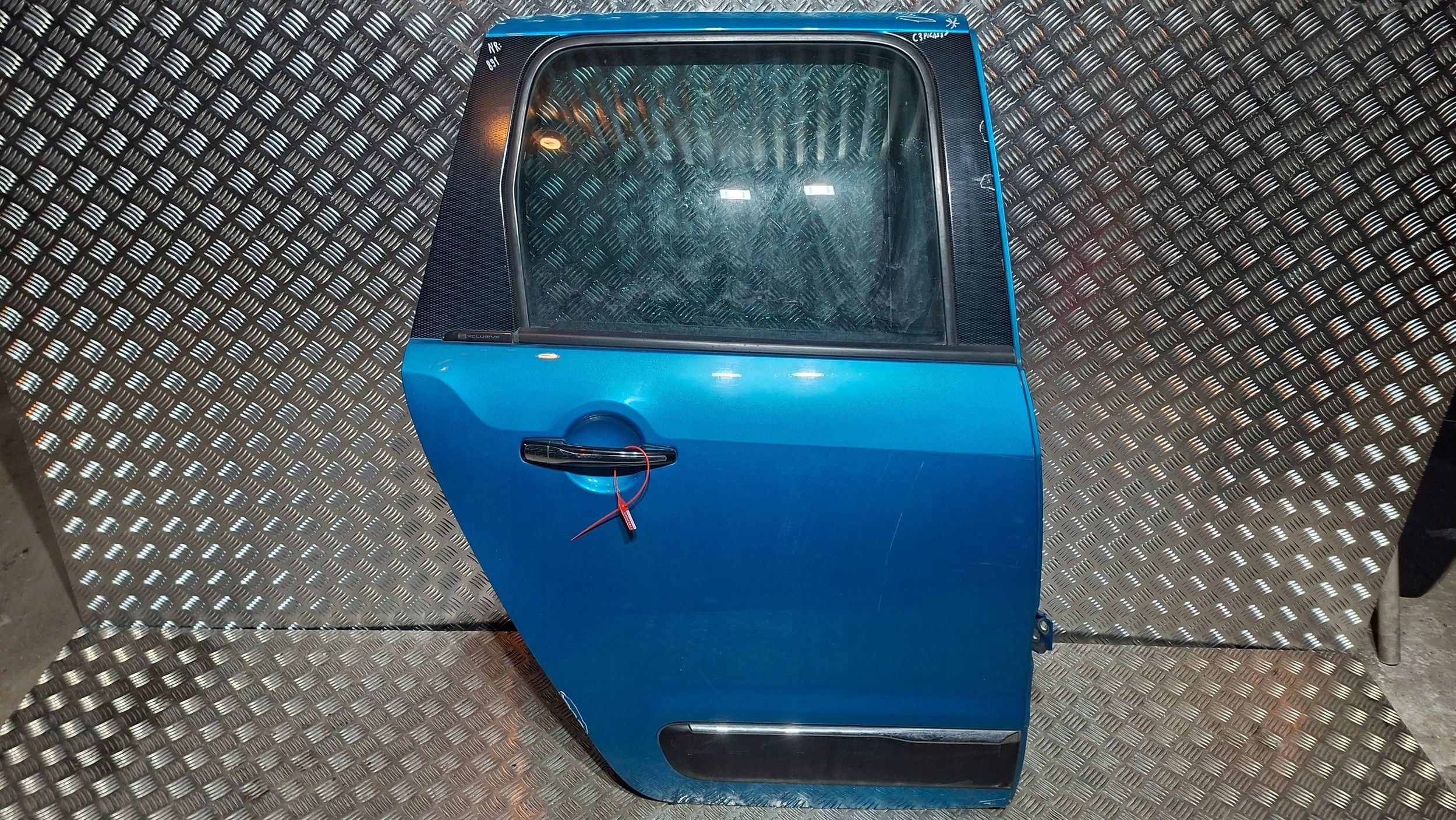Tür rechts heck CITROEN C3 PICASSO 2009