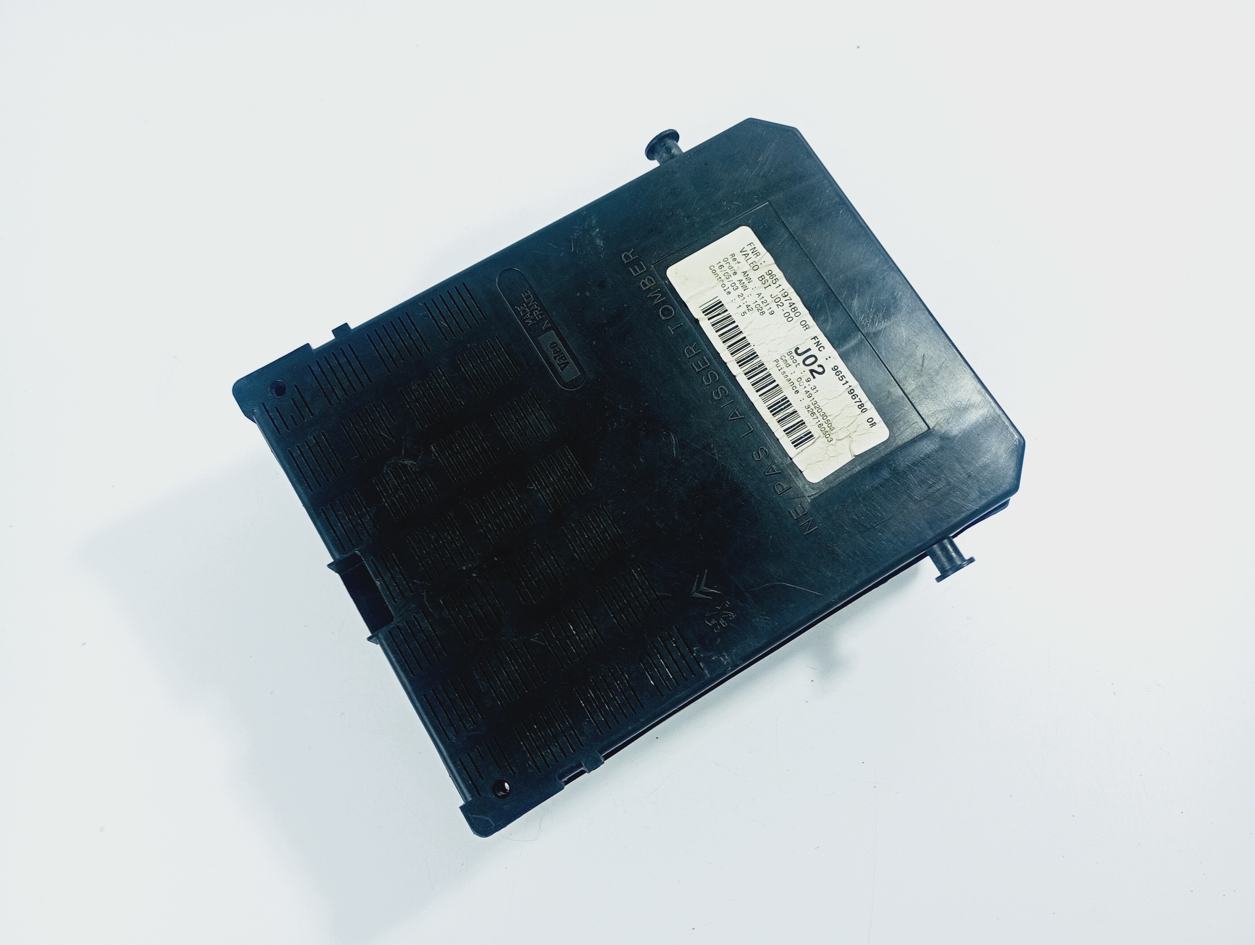 module control unit BSI OE 9651197480 Peugeot 307 3 door 99-07