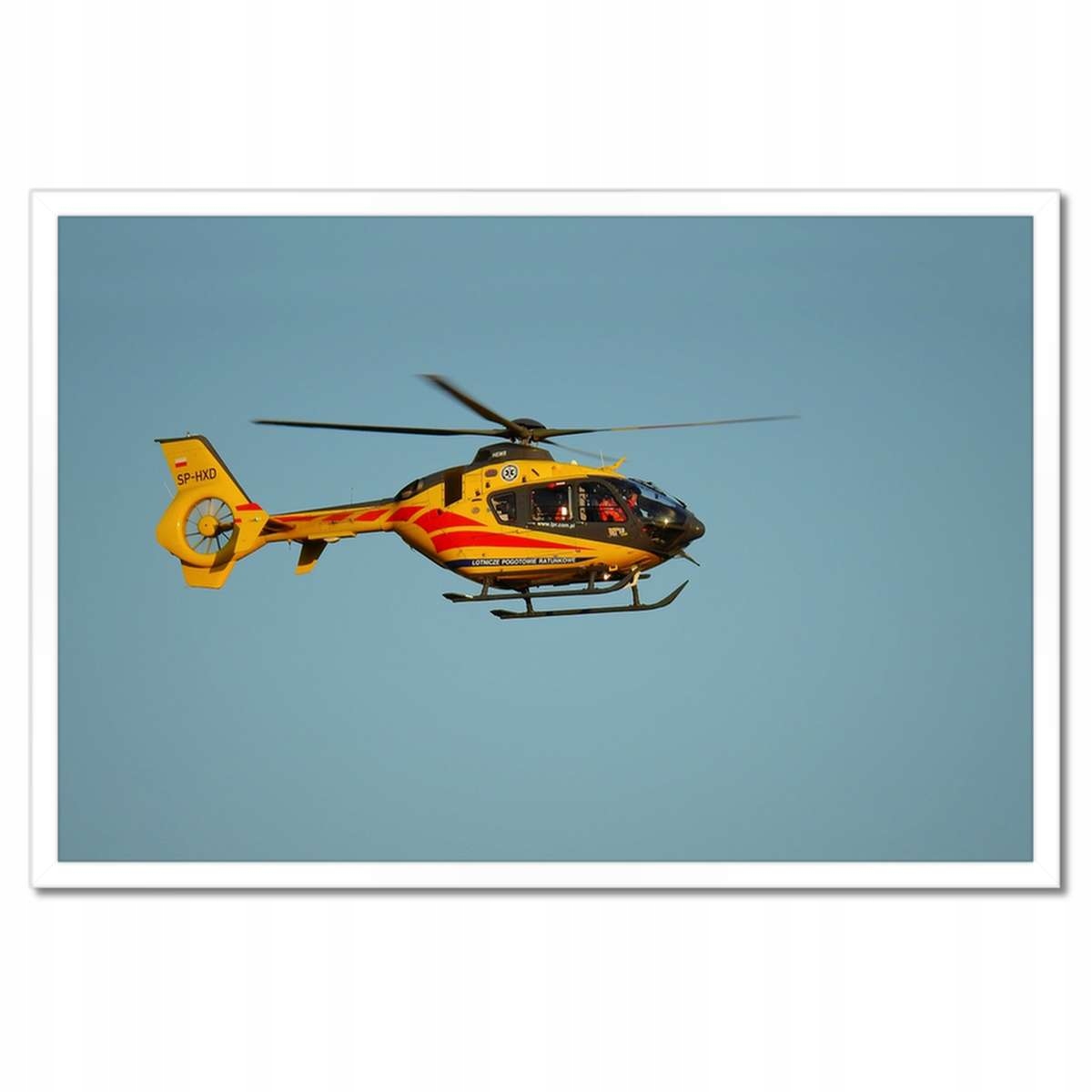 Plakáty v rámu 60x40 Helikoptéra EC135 Lpr