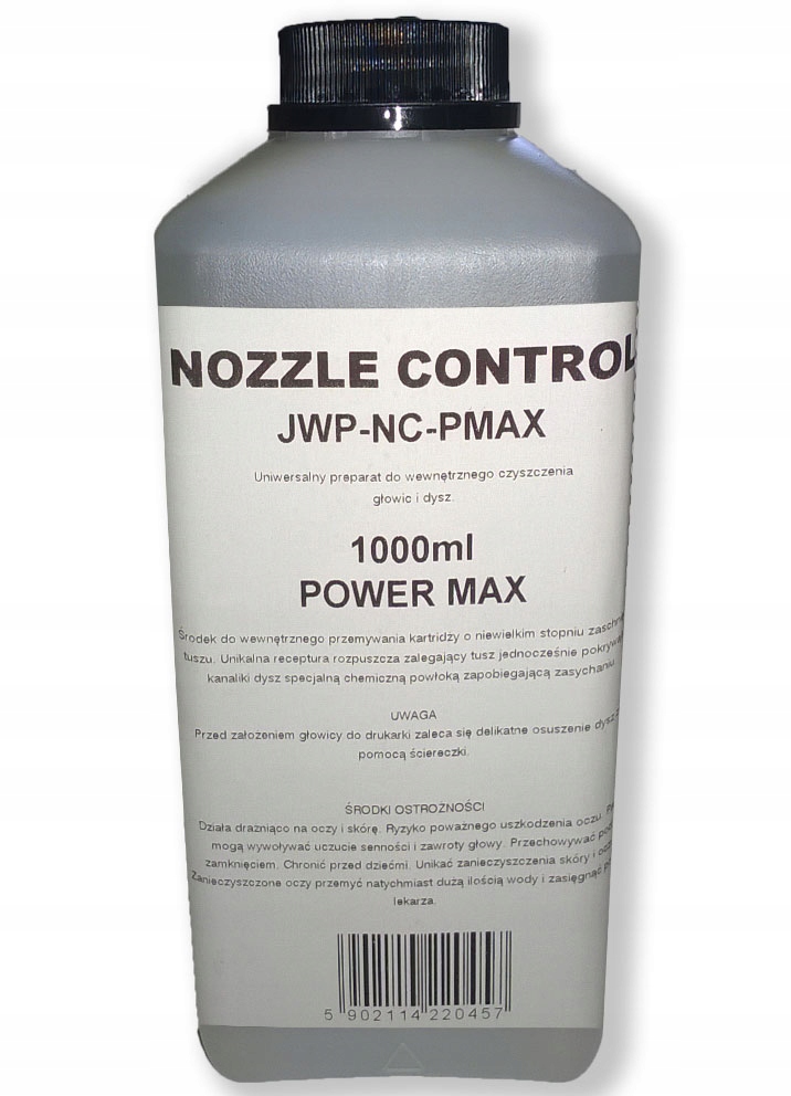Uniwersalny preparat do czyszczenia wewnętrznego głowic i dysz. Power Max