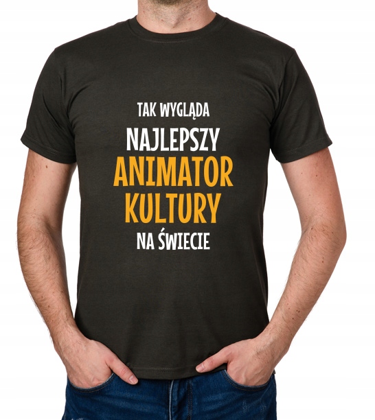 

koszulka Najlepszy Animator Kultury prezent