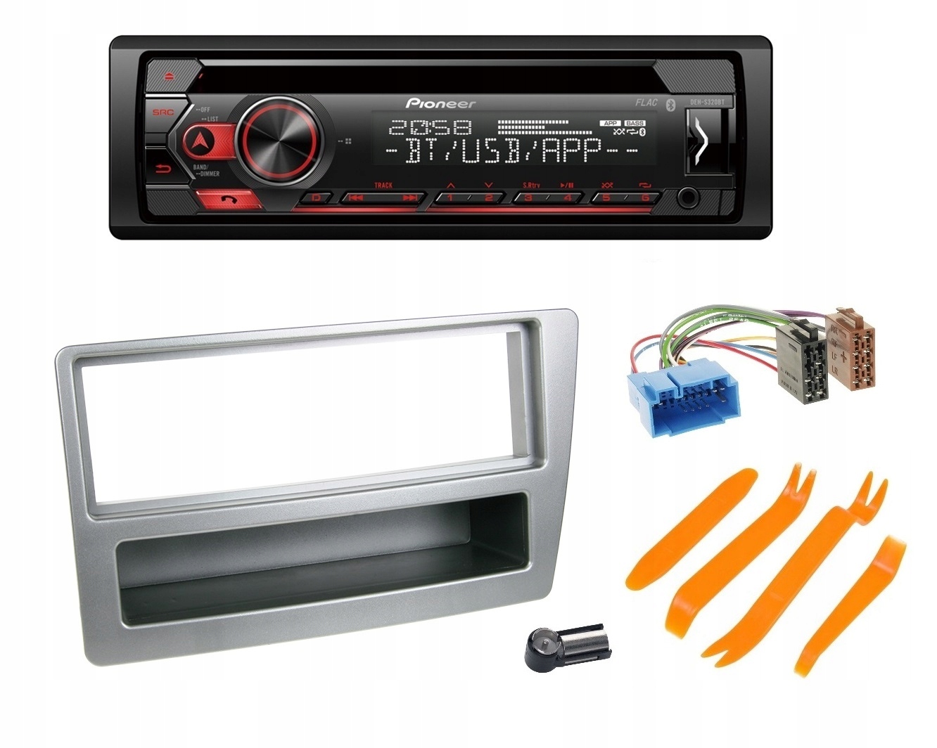 Pioneer DEH-S320BT Autorádio Bluetooth CD Aux Honda CIVIC VII