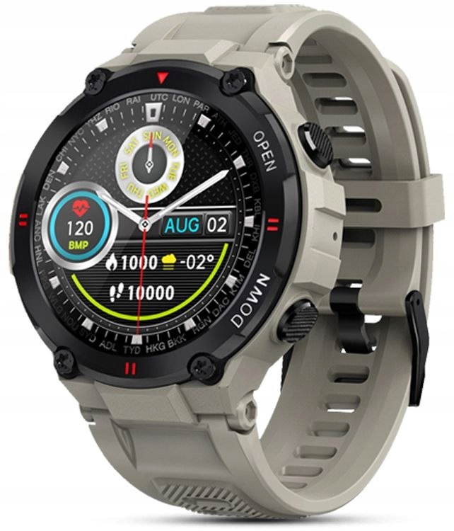 Multifunkčný Smartwatch Giewont GW430-2 Sivý