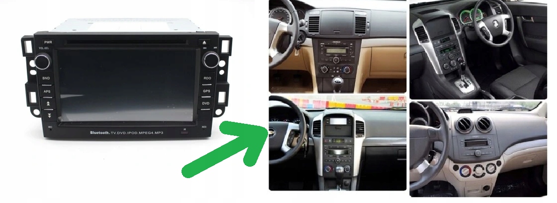 RADIO NAWIGACJA CHEVROLET CAPTIVA 2006-2011 Marka SMART-AUTO