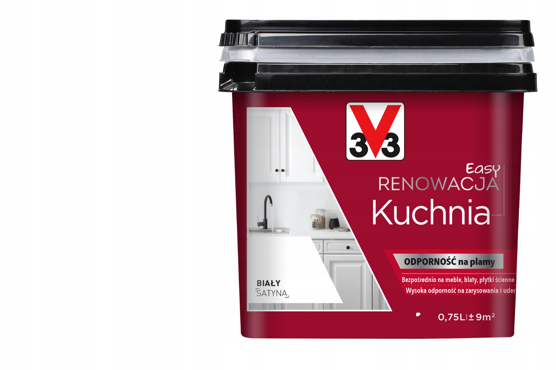 3V3 Easy Renovace Pvc Kafli Kuchyně Rychlá Obnova Boazerie Bílá 7500ML