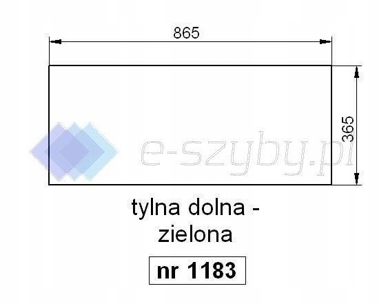 čelní sklo traktoru Case Maxxum zadní spodní 1981934C2