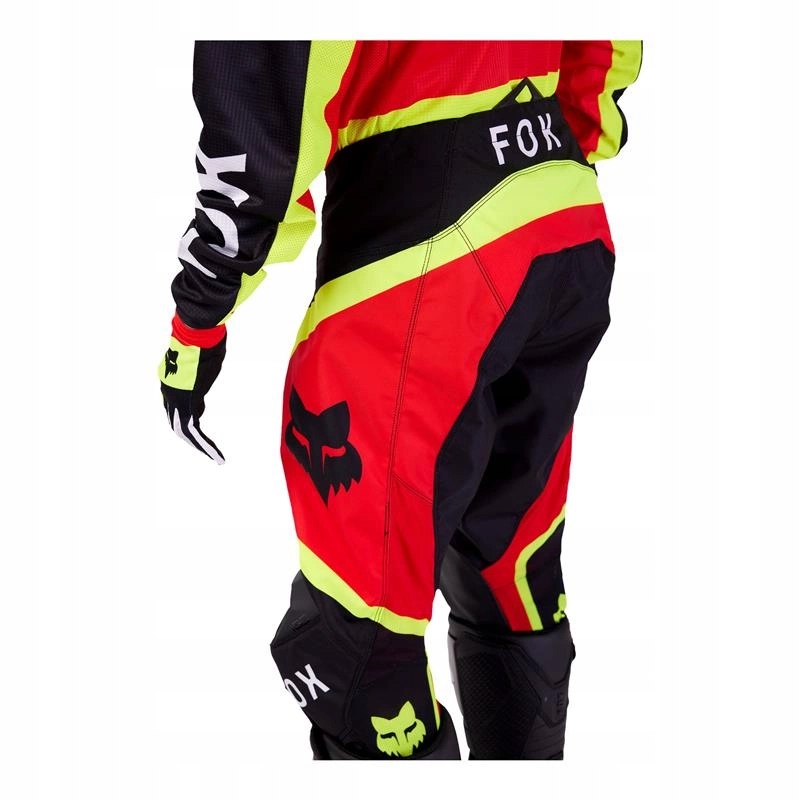 Detské nohavice Fox Junior 180 Ballast Black/red čierna červená Darčeky