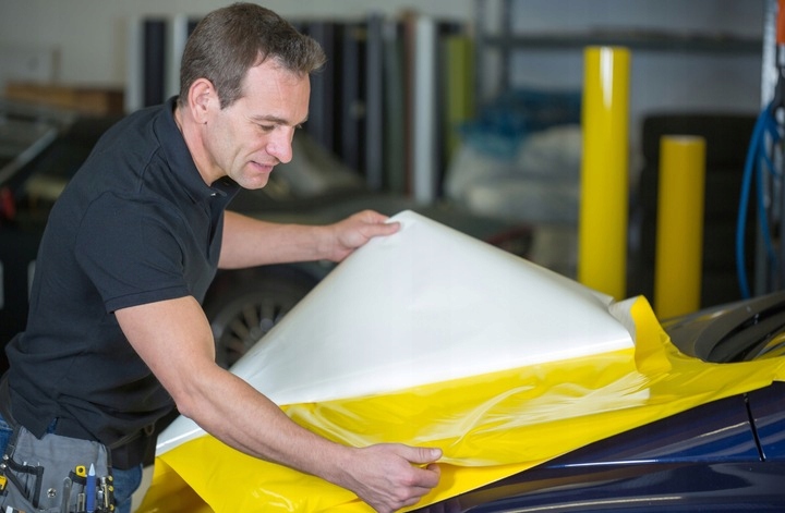 FOLIA OKLEINA SAMOCHODOWA ŻÓŁTA MATOWA MAT 50cm 152x50cm Kod producenta 29734