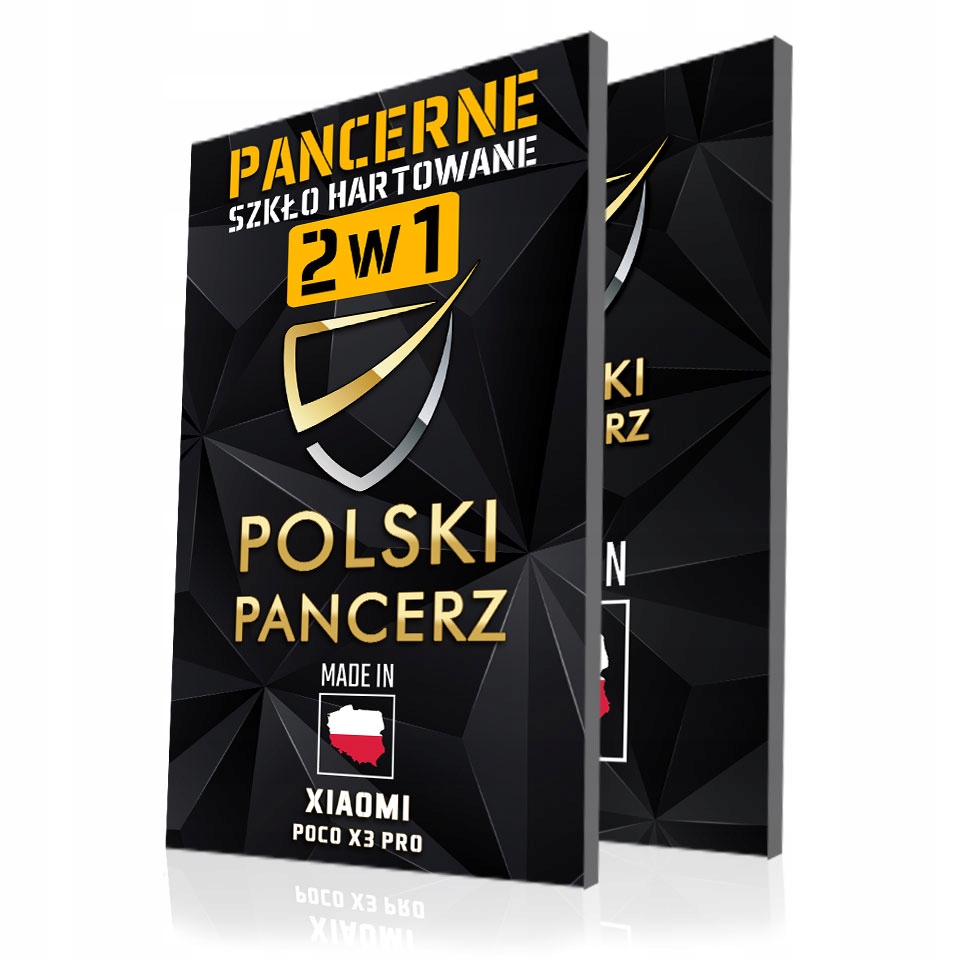 

2SZT Polskie Pancerne Szkło Do Xiaomi Poco X3 Pro