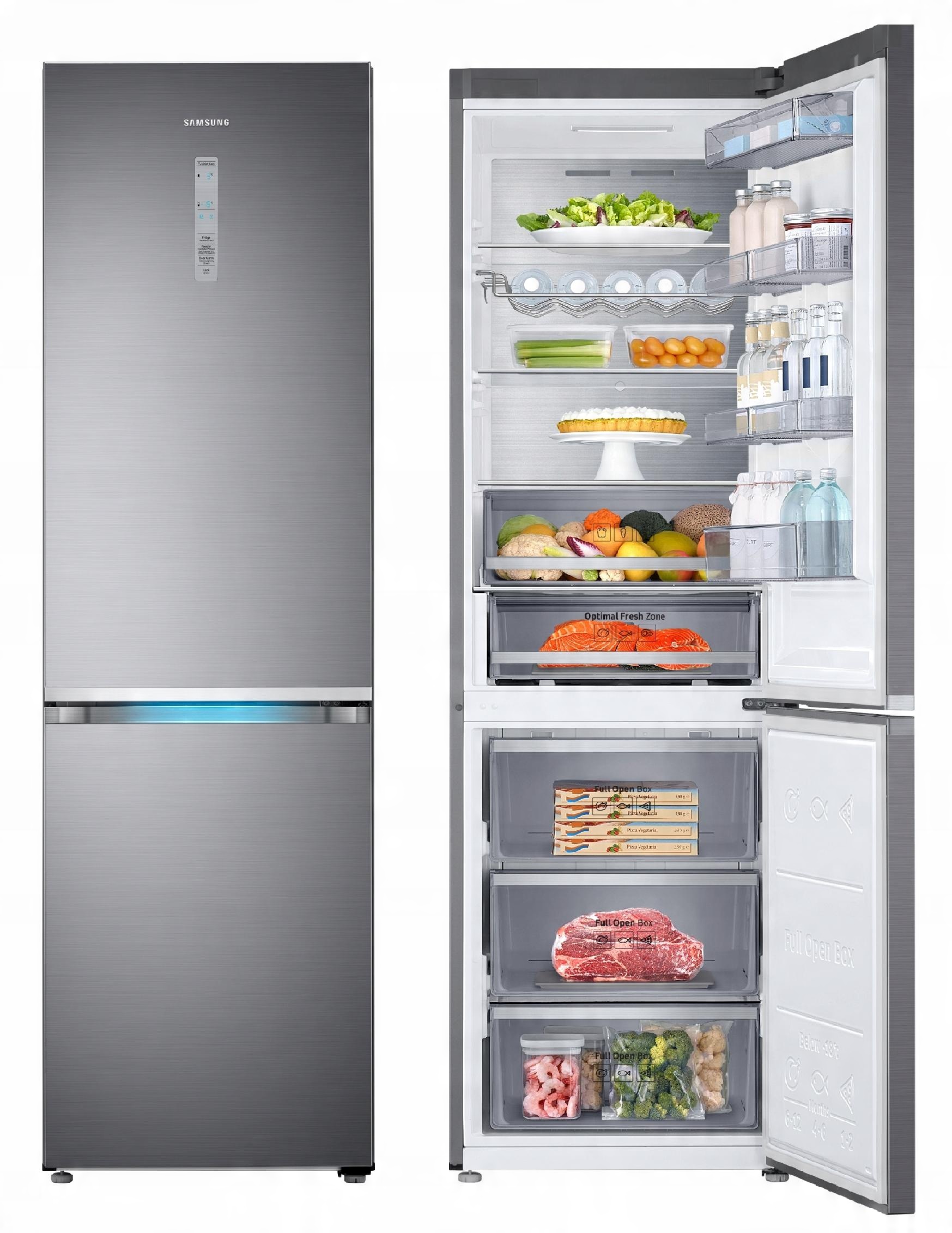 

Lodówka Samsung Rb 36R8837S9 No Frost srebrna 355l