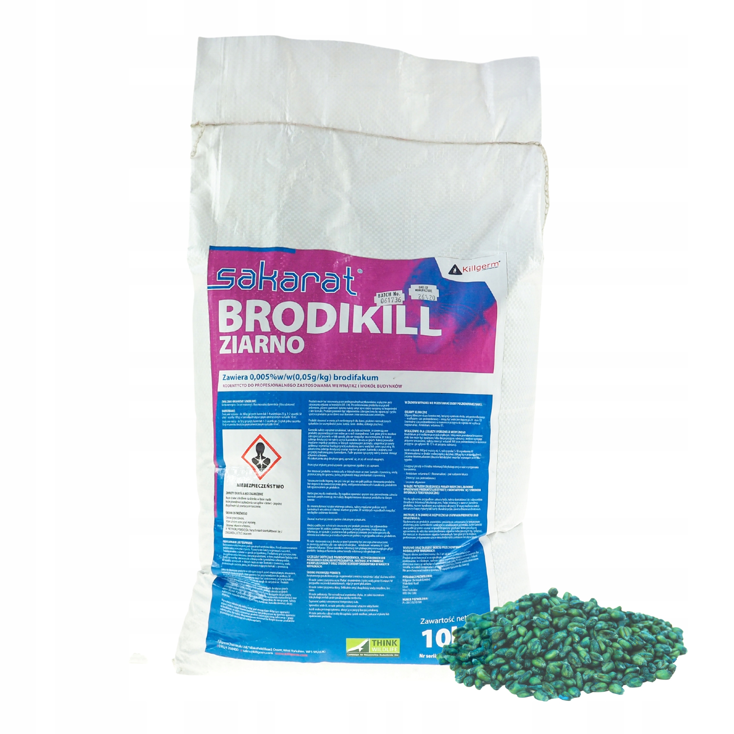 

Sakarat zatrute ziarno trucizna na myszy szczury