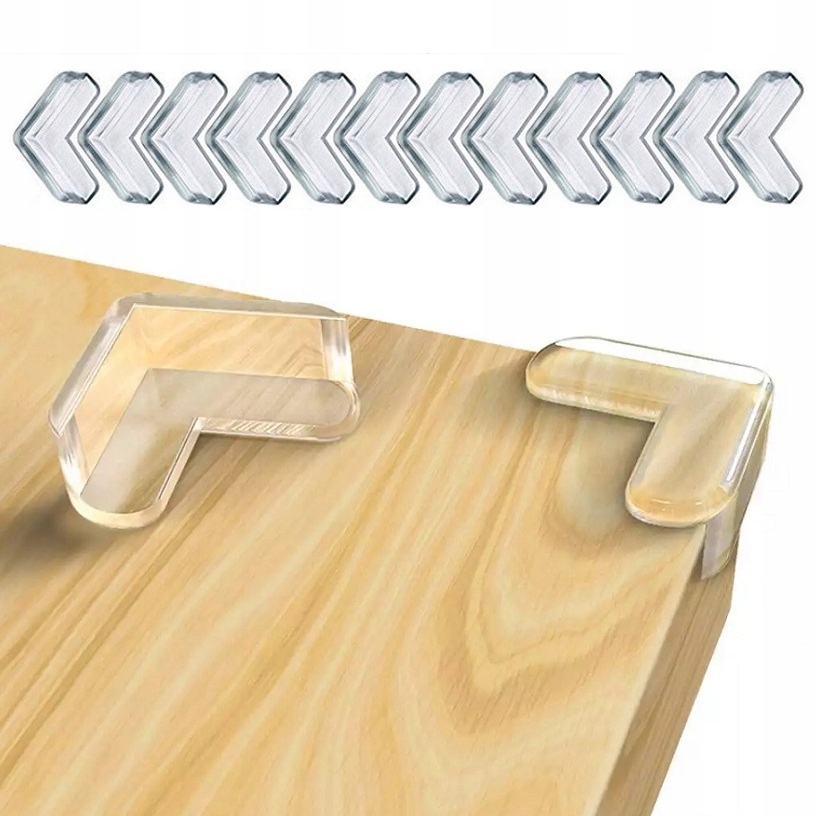 

12x Zabezpieczenie Osłona Na Narożniki Meble Stół