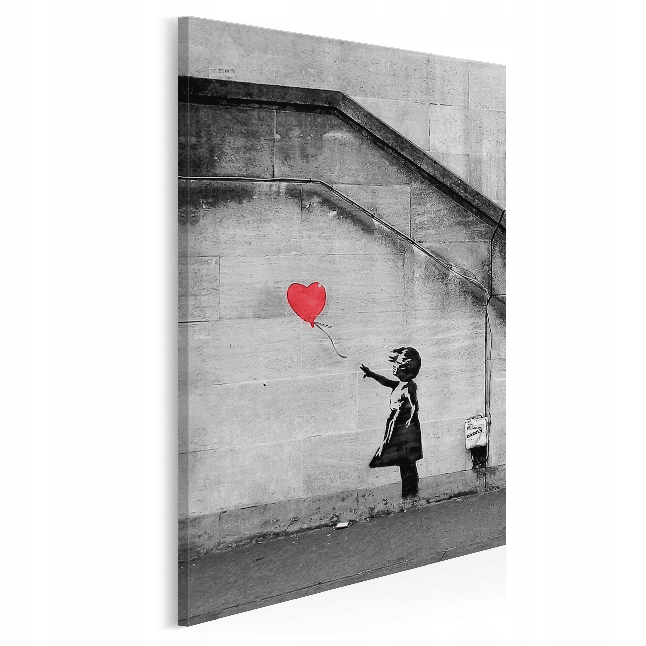 

20022 Obraz na płótnie Banksy Girl Street Art