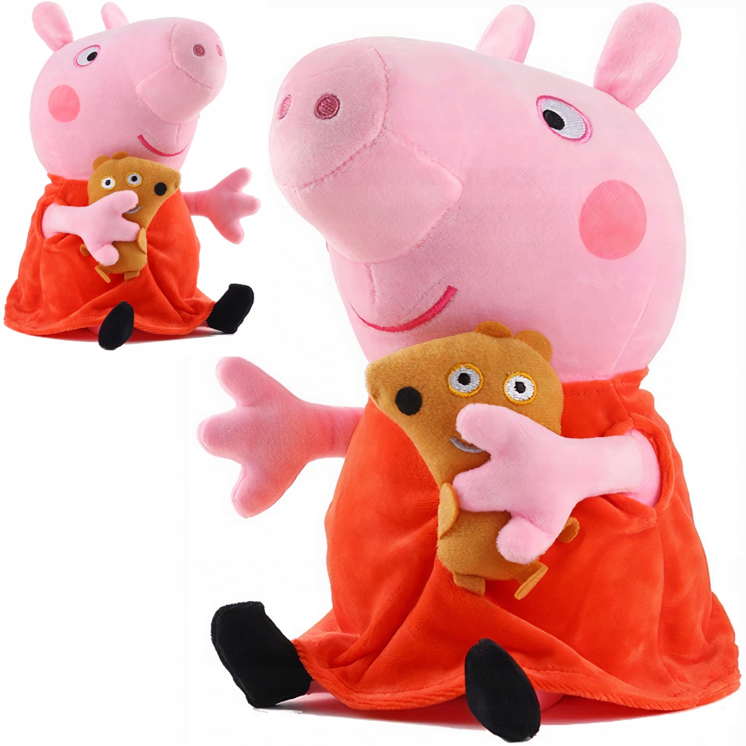

Duża Maskotka Świnka Peppa Mówi Dźwięk Pl 53CM