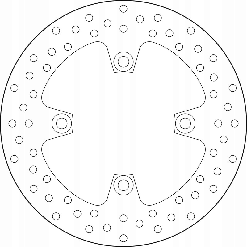 Brzdový Kotúč Brembo Kawasaki GPX750R ZR-7 ZR550 ZXR400 ZZR600 68B40779