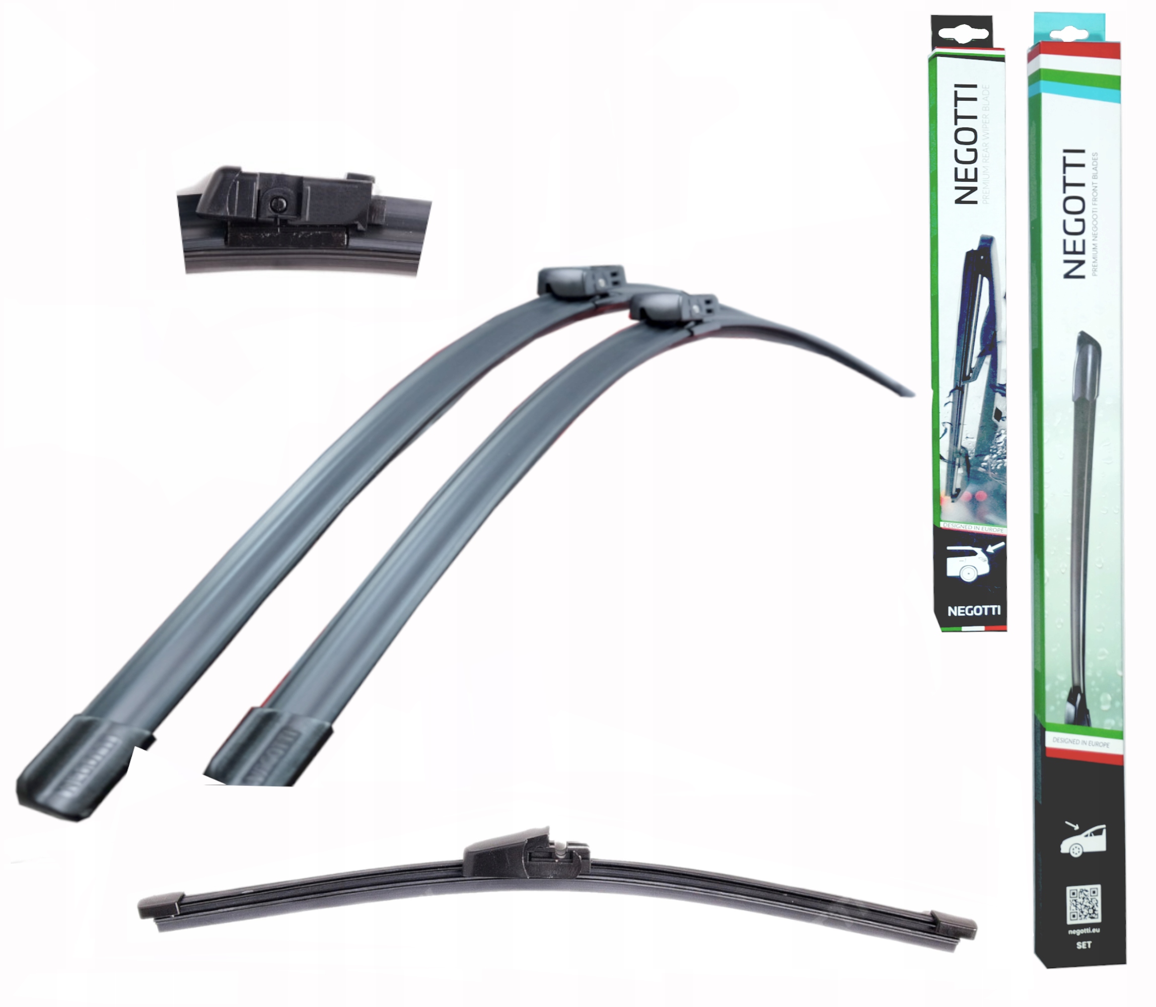 Wycieraczki przód tył Vw Polo 9N 2005-2009