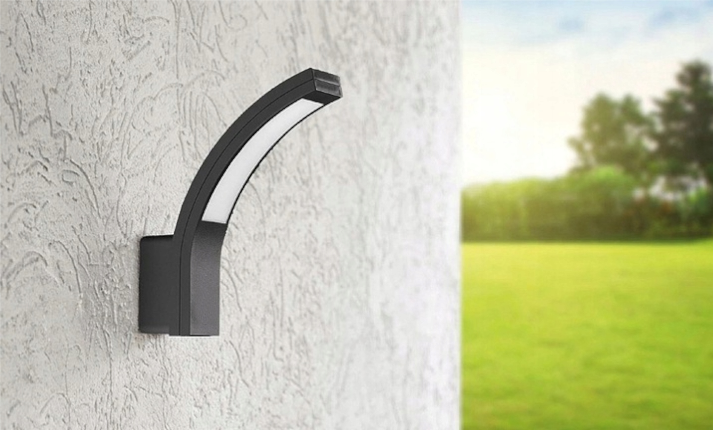 LAMPA ŚCIENNA KINKIET ZEWNĘTRZNY OGRODOWY LED 10W Zasilanie sieciowe