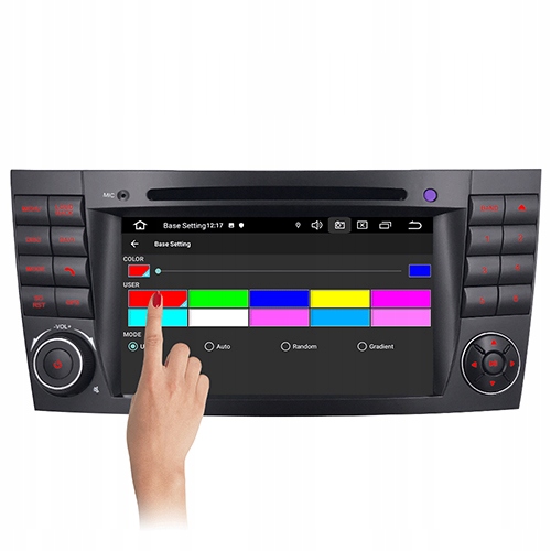 RADIO ANDROID Mercedes W211 E300 W219 4GB Octacore Model Tachographs